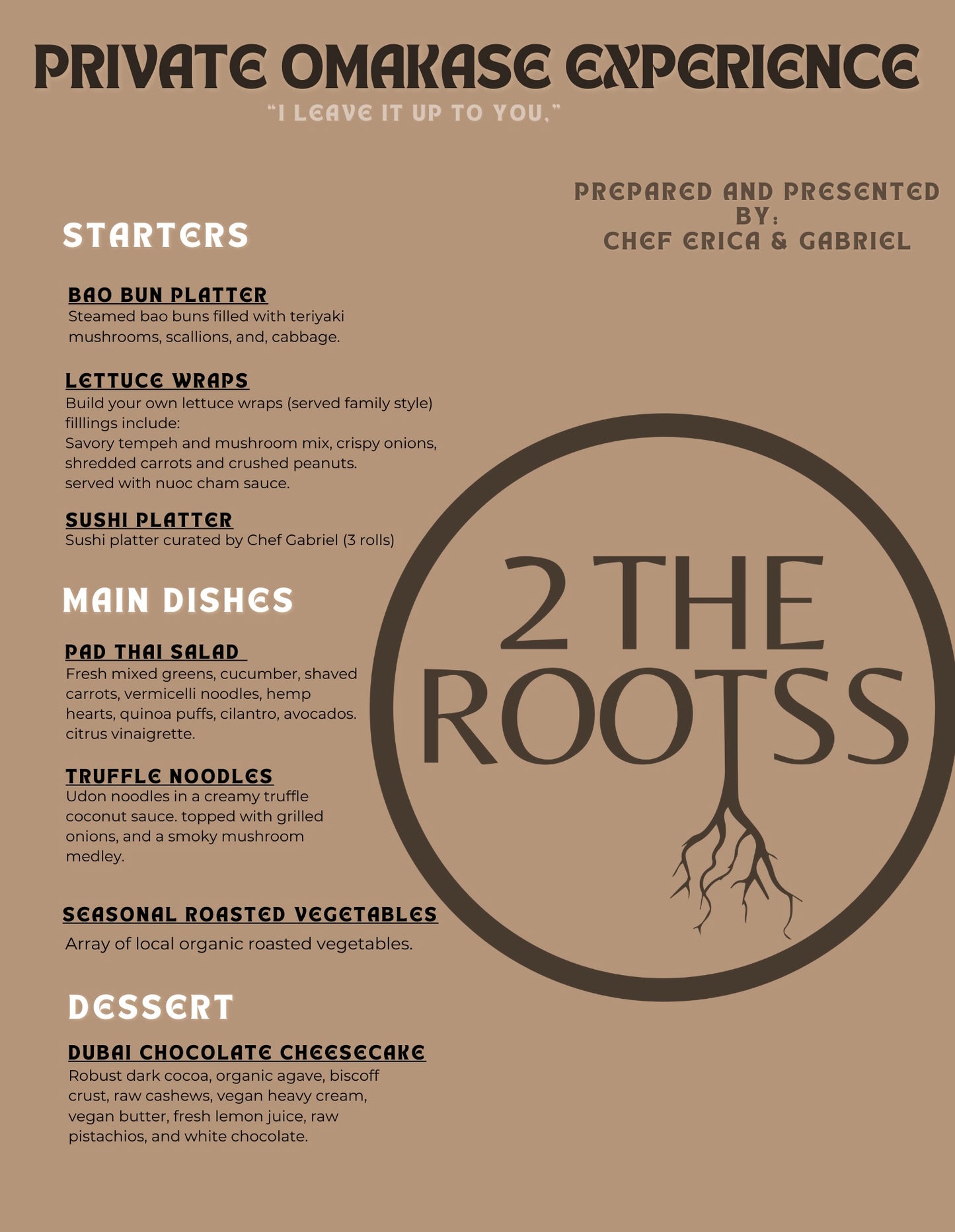 7 Course Omakase Tasting (Booking Deposit)