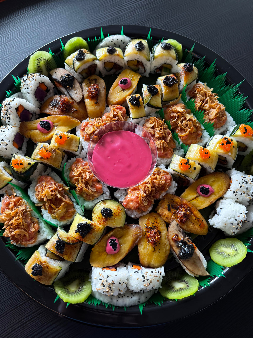 Elevated Vegan Sushi Platter
