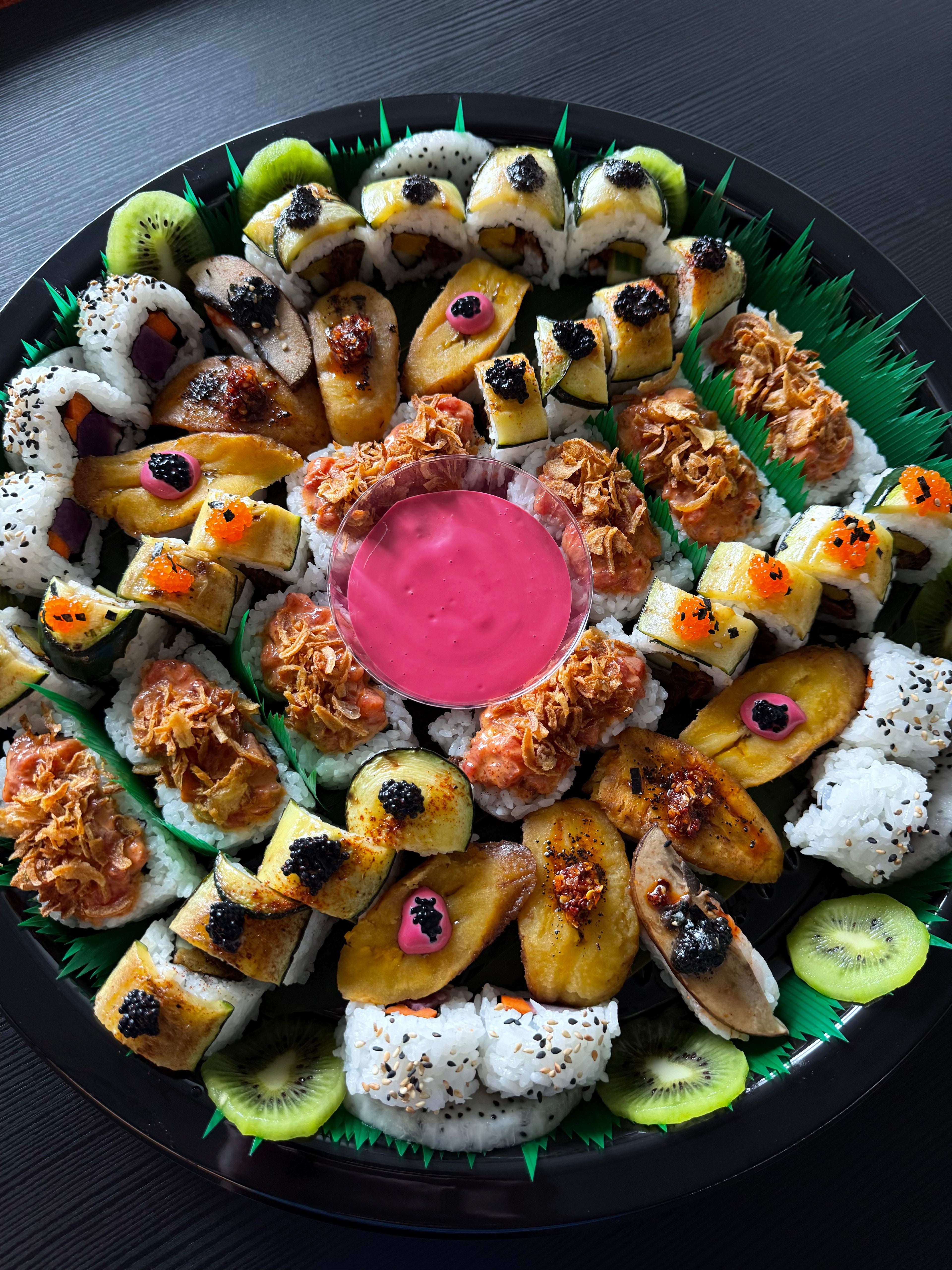Elevated Vegan Sushi Platter