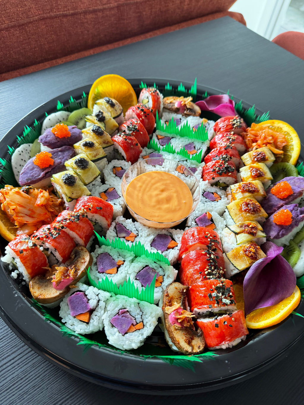 Elevated Vegan Sushi Platter
