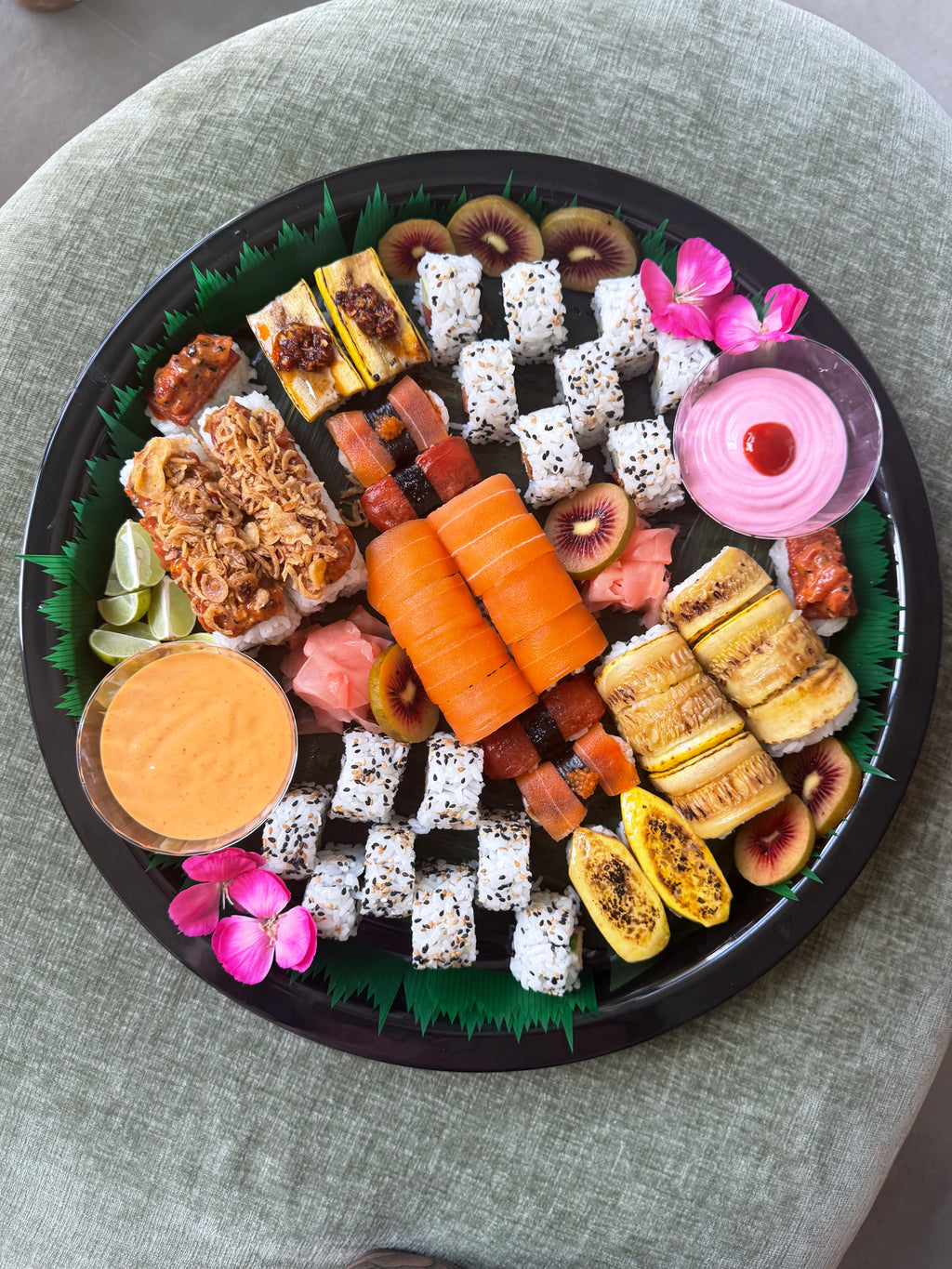 Elevated Vegan Sushi Platter