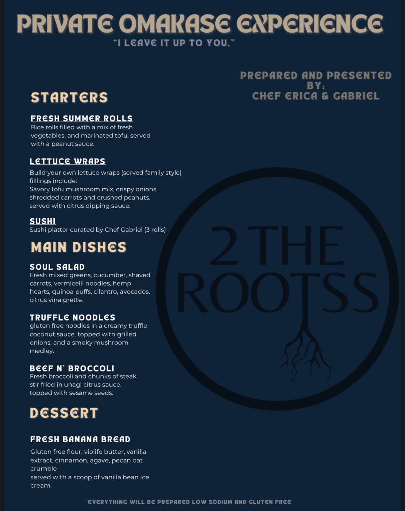 7 Course Omakase Tasting (Booking Deposit)